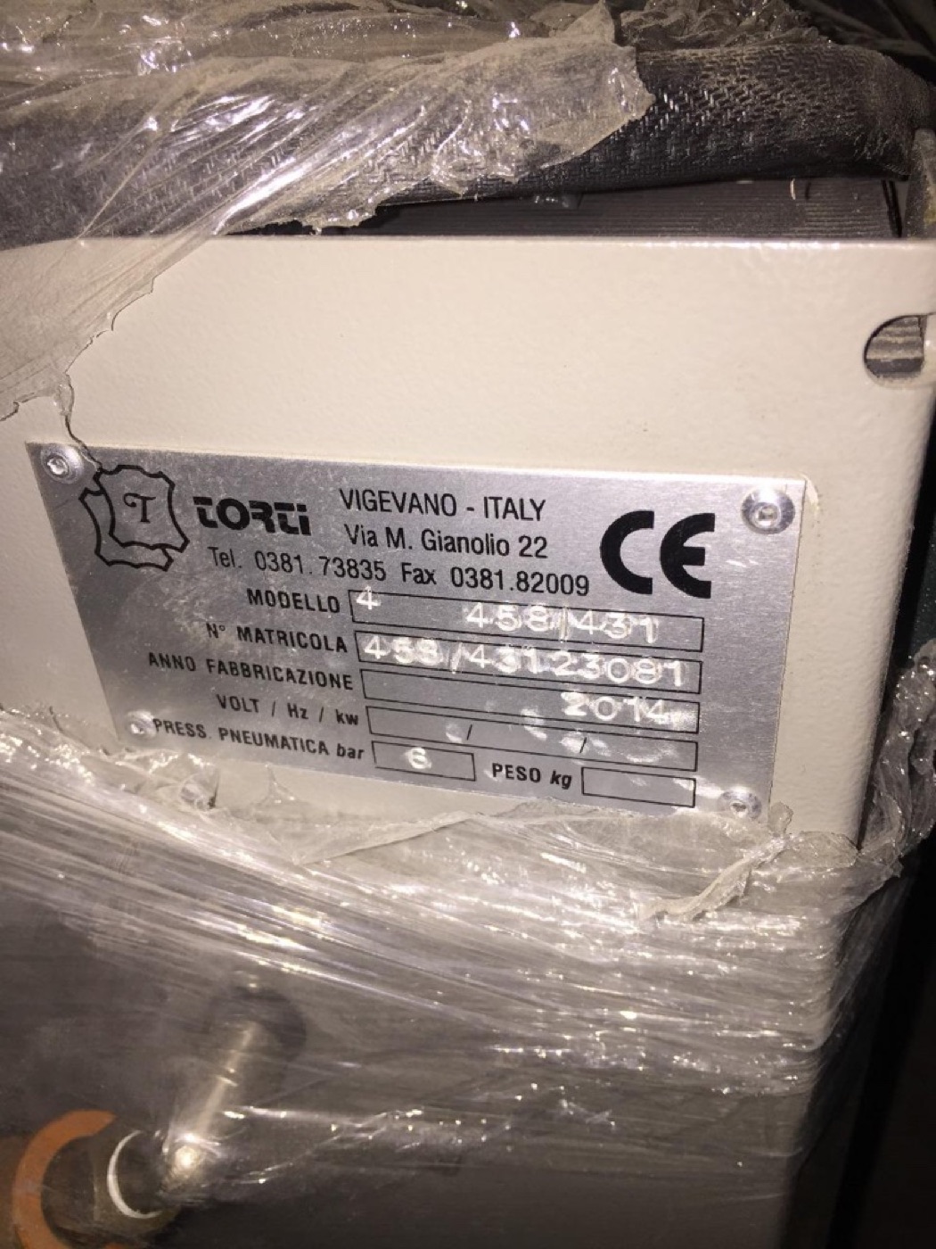 Centro Macchine per la Scarpa H108 — Roughing machine