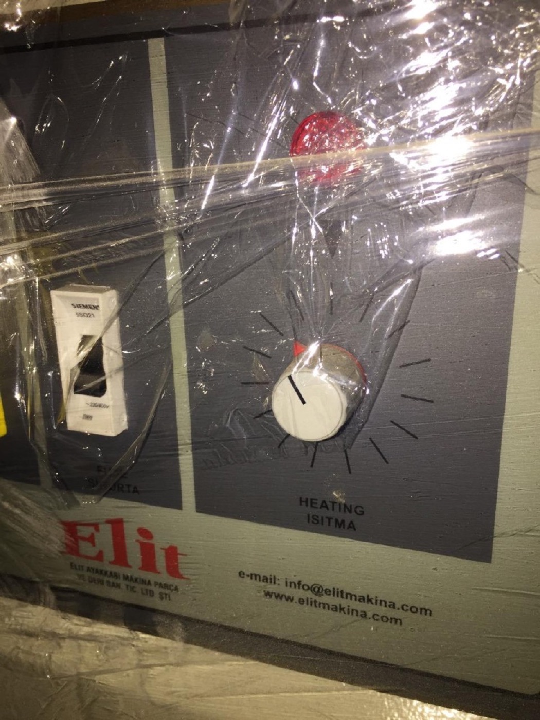 Elit FV 420 — Klişe kazıma makinesi (harf, rakam)