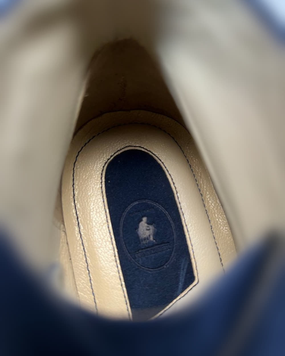Blue split suede desert boots, 3